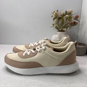 allbirds Men's Casual Chunky Sneakers in Cream and Tan NEW